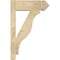 Ekena Millwork Funston Rough Sawn Arts and Crafts Outlooker, Douglas Fir, 6"W x 16"D x 24"H OUT06X16X24FST03RDF - alternate 2